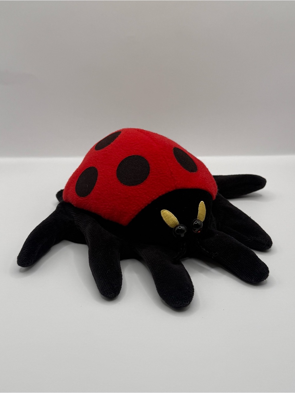 Folkmanis Lady Bug Hand Puppet Stuffed Animal Plush